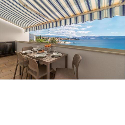 Amazing Apartment In Selce With House Sea View