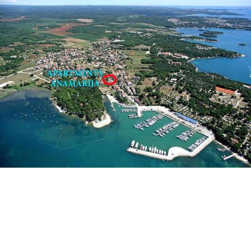 Anamarija Apartments near the beach and the fantastic Adria Sea with over 10 small islands close by
