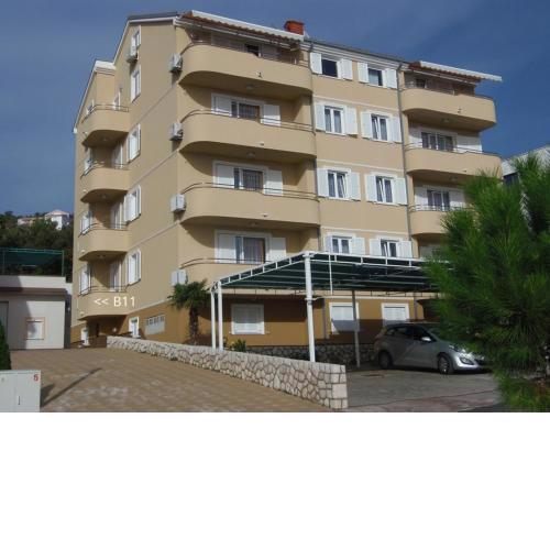 Apartment in Dramalj with sea view, balcony, air conditioning, WiFi 4623-7