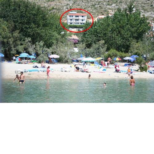 Apartment in Duce with sea view, balcony, air conditioning, WiFi 4167-5