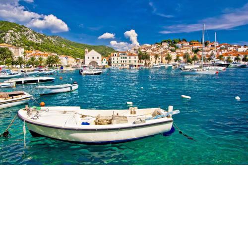 Apartment in Hvar town with sea view, terrace, air conditioning, Wi-Fi (3666-4)