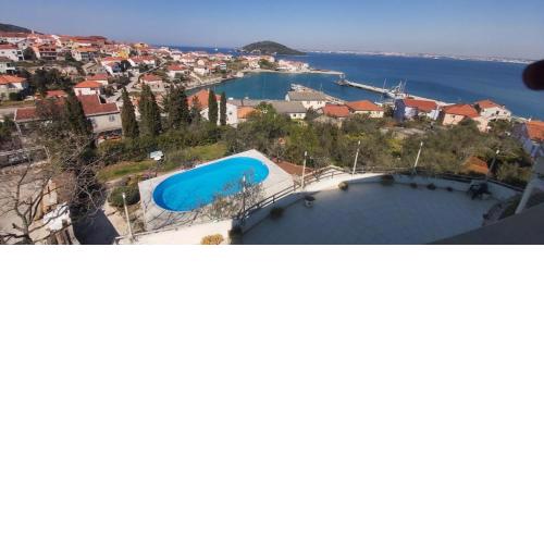 Apartment in Kali with Sea View, Balcony, Air Conditioning, Wi-Fi (4566-6)
