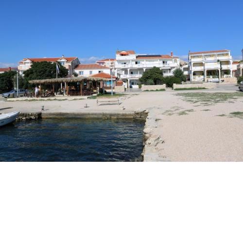 Apartment in Kustici with sea view, balcony, air conditioning, W-LAN 3589-3