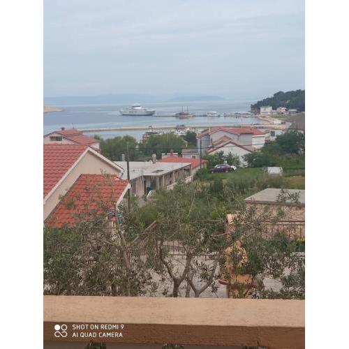 Apartment in Lopar with sea view, terrace, air conditioning, Wi-Fi (4618-2)