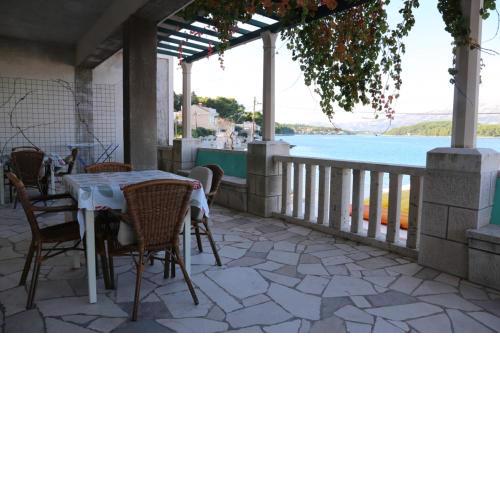 Apartment in Lumbarda with sea view, terrace, washing machine 869-2