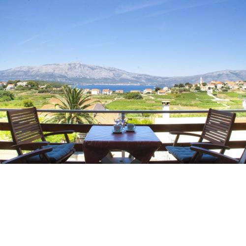 Apartment in Lumbarda with Seaview, Balcony, WIFI, Washing machine (4432-2)