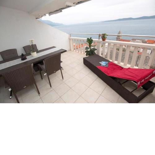 Apartment in Pisak with sea view, terrace, air conditioning WiFi 3340-6