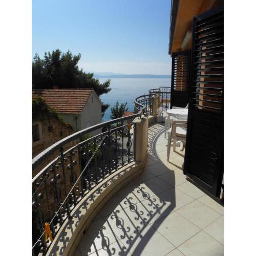 Apartment in Podgora with sea view, terrace, air conditioning, WiFi 3812-4