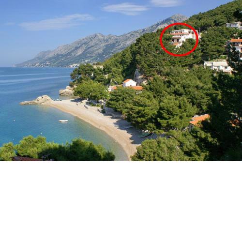 Apartments by the sea Brela, Makarska - 6688