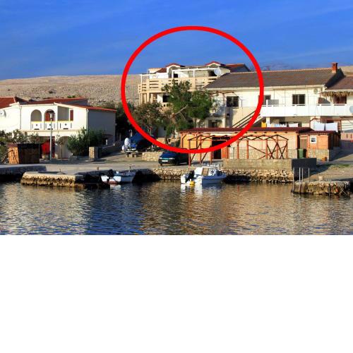 Apartments by the sea Kustici, Pag - 9381