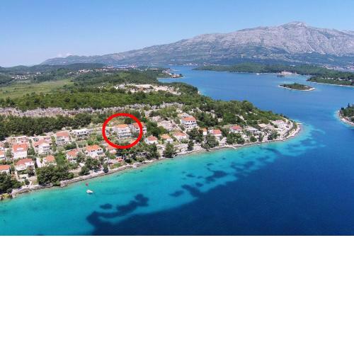 Apartments by the sea Lumbarda, Korcula - 4440