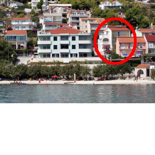 Apartments by the sea Marina, Trogir - 10003
