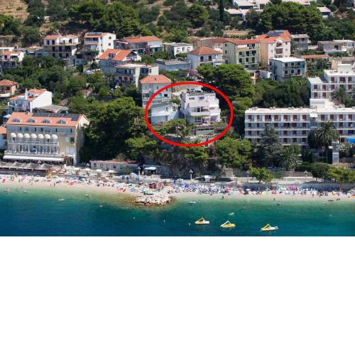 Apartments by the sea Podgora, Makarska - 6805