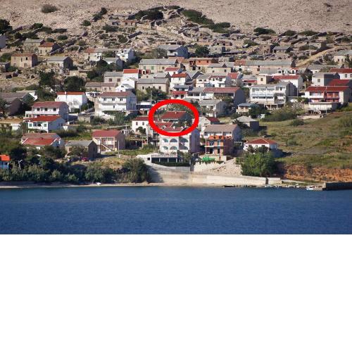 Apartments by the sea Zubovici, Pag - 9363