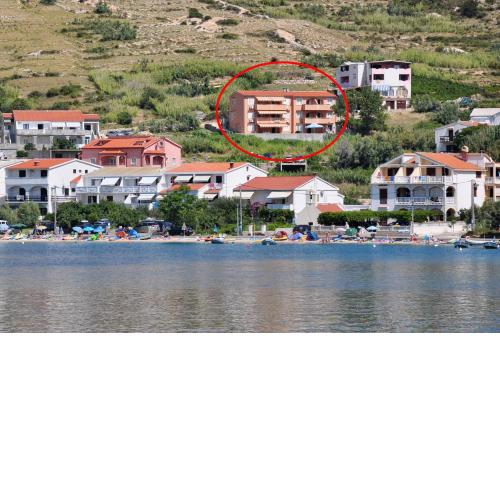 Apartments with a parking space Metajna, Pag - 4115