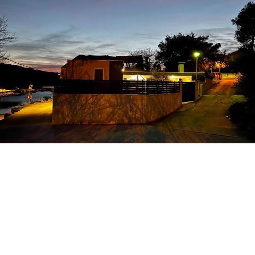Beachfront Villa Melata with Sauna & Seaview