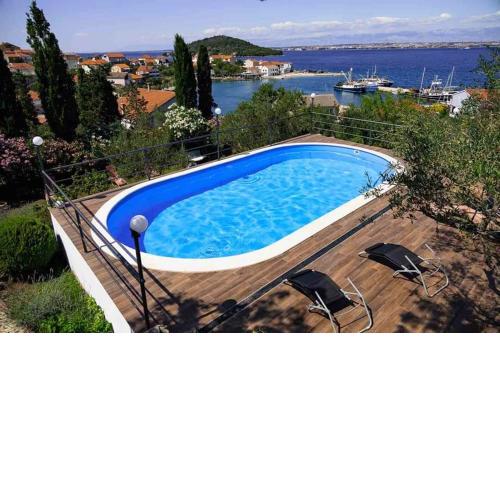 Booking Franov Residence on island Ugljan with the pool, BBQ and beautiful sea-view!
