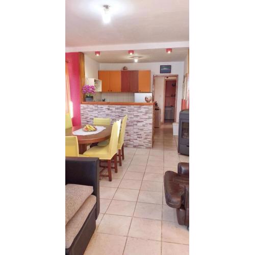 Charming house with sea view in Potirna, garden