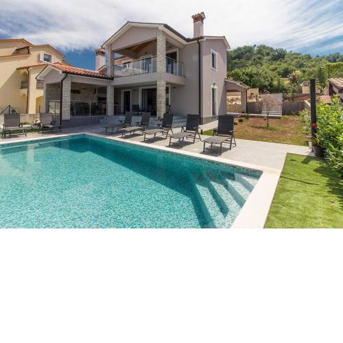 Charming villa Fjolla with private pool in Labin