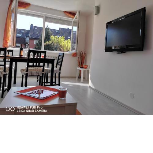 City Lake Pearl #lake Jarun#green area#free parking#cafes, tram to city, markets#balcony&sunny&easy self check in 24-7