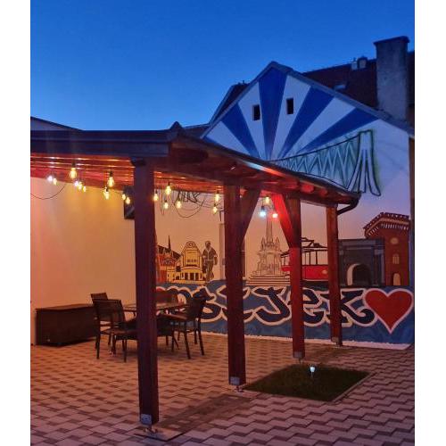 Design Apartments Red Blue