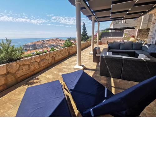 Dubrovniks best views apartment from a spacious terrace