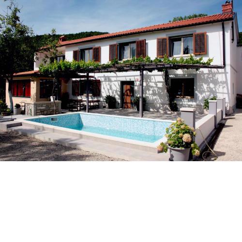 Family friendly house with a swimming pool Brest pod Uckom, Central Istria - Sredisnja Istra - 13005