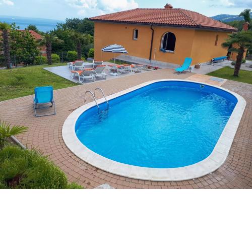 Family friendly house with a swimming pool Opric, Opatija - 11785