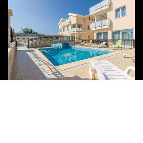 Funtana Appartements an der 1 Reihe vom Meer