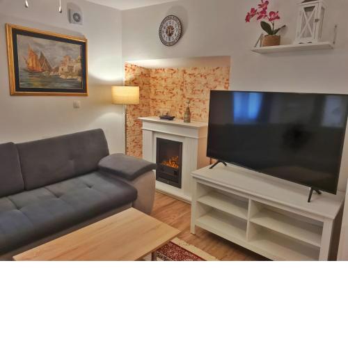 Holiday Place Veli Dvor - vacation house with private garden in old town Punat