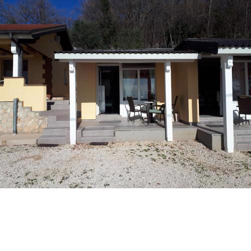 Home with terrace situated near the beach