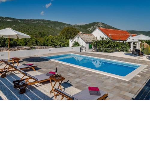 House Camellia with fenced pool and playground