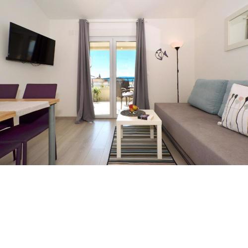 Komfortable Ferienwohnung mit Balkon und Meerblick