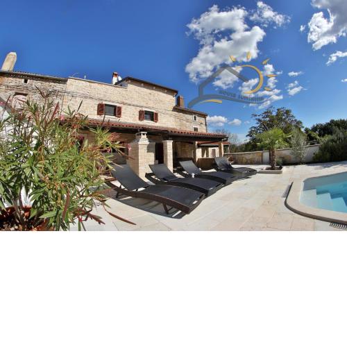 Krnica - House Sunshine mit Pool und Aussicht