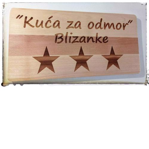 Kuća za odmor Blizanke