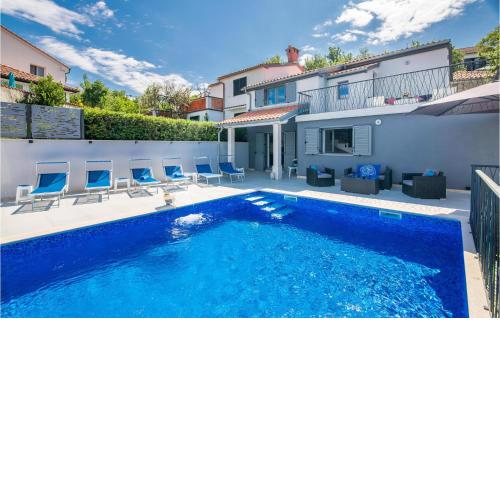 Lovely Home In Dobrinj With House Sea View