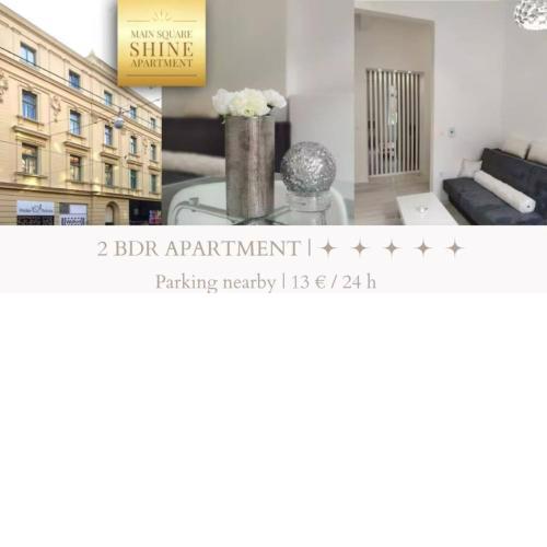Luxurios and historic apartment "Shine" - right on the Main Square