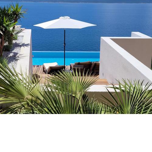Luxury Apartments Villa Ruzmarina with New heated Infinity Pool and Lounge Area