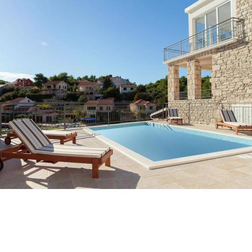 Luxury villa Lovely maiden near Vela Luka, pool