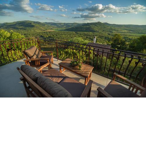 Motovun Bellevue - amazing view, comfortable