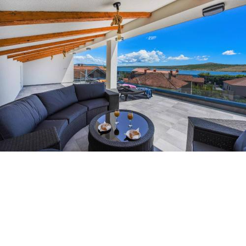 MY DALMATIA - Sea view villa Possedaria with amazing roof terrace