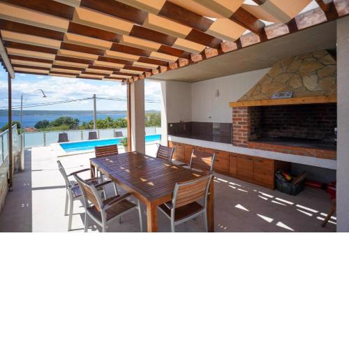MY DALMATIA - Seaview villa Anpero with sauna and heated pool