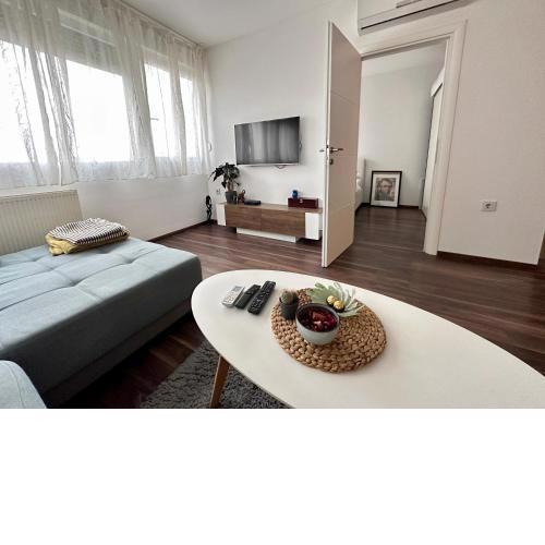 Penthouse one bedroom with a view of Zagreb