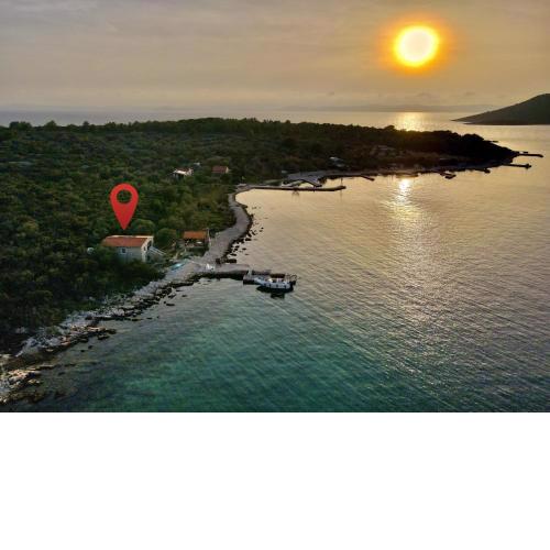 Secluded fisherman's cottage Cove Zizanj, Pasman - 21004