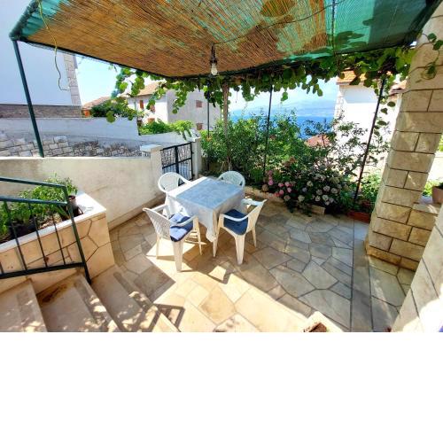Spacious apartment Ita - near beach (terrace, sea view)