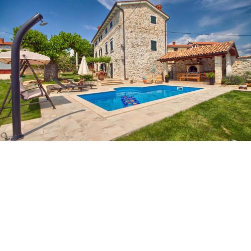 Stone villa Parentium with private pool in Porec