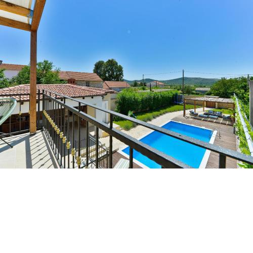 Stone villa with pool
