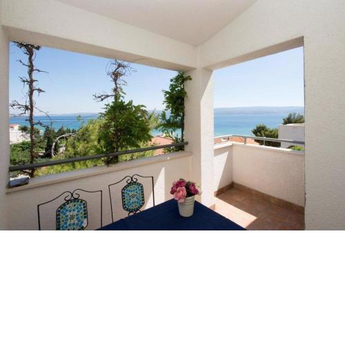Studio Apartment in Duce with sea view, Balcony, Klimaanlage, WLAN 132-1