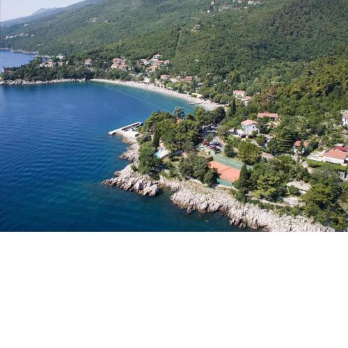 Studio Apartment in Mošćenička Draga with Sea View, Balcony, Air Conditioning, Wi-Fi (4772-2)