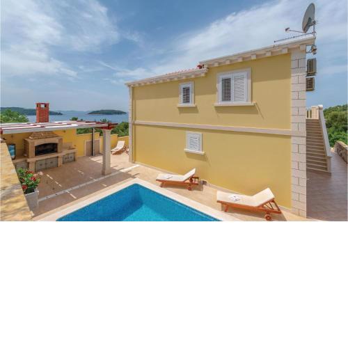 Stunning Home In Blato With Outdoor Swimming Pool